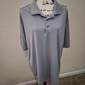 adidas Light Gray Polo Shirt